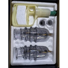 Chinesisches Vakuum-Saugnapf-Set, 12-teilig, Hijama-Schröpftherapie-Set mit Magnetkopf (12)