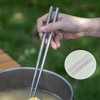 Boundless Voyage Ti1007T Titanium Chopsticks Folding Chopsticks Split Chopsticks Square
