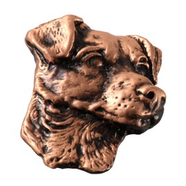 Handcrafted Copper Plated Jack Russel Terrier Dog Head Magnet for Personalizing Home Office School Classroom Refrigerator Whiteboard Locker - Made in USA - SKU DC106MAG