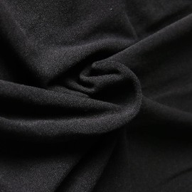 Skyour Black 10"/12"/15" PA DJ Speaker Cover 2pcs Scrim Stretchy Speaker Cover for Wedding Church Club (RSC128W) (2PCS-Black)