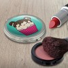 Cute Mouse Bear Ice Cream Cupcake with Sprinkles Compact Travel