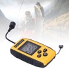 Fish Finder LCD LED Visual Echo Sounder Alarm Fishing Transducer