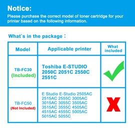LCL Compatible Waste Toner Bottle Replacement for TBFC30 TB-FC30 6AG00002038 Toshiba E-Studio 2050C 2051C 2550C 2551C (1-Pack )