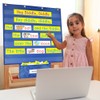 Classroom Pocket Chart Calendar Pocket Chart Multifunctional Hanging Pocket Chart