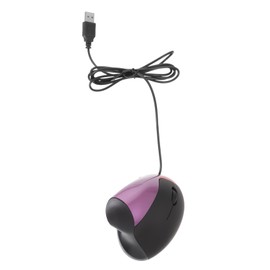 DOITOOL Vertical Mouse USB for Computer Ergonomic Left Handed Wrist Support Wireless Mouse Alternative Compact