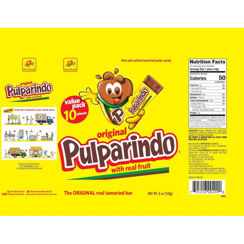 De la Rosa Pulparindots 12 ct (Chamoy)