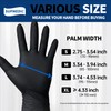 Supmedic Supmedic Disposable Nitrile Gloves, Chemical Resistant, Powder-Free, Latex-Free, Food
