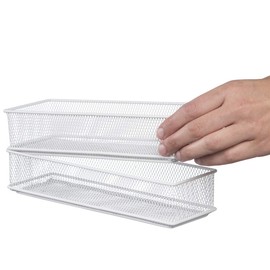 YBM HOME 2523vc Drawer Organizer, White