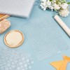 HOBBIESAY 24Pcs Polymer Clay Texture Sheets 17.8x25.5cm Clay Texture Mats