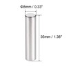 sourcing map 15pcs 8 mm x 35 mm Dowel Pin