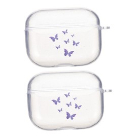 DOITOOL 2pcs Butterfly Earphone Cover Headphone Protective Case Lightweight Portable