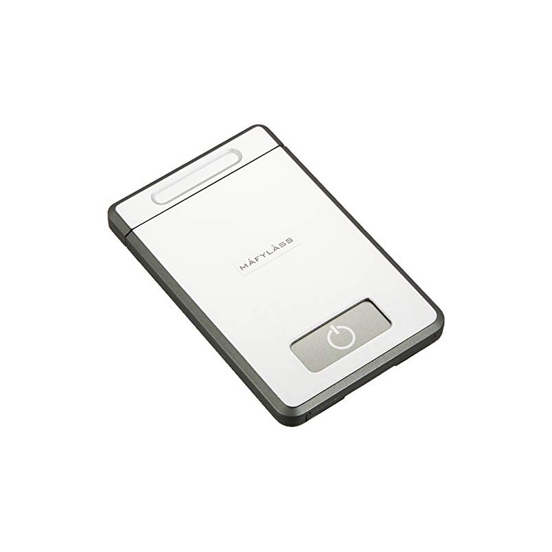 kontec MAFYLASS Portable Series Pocket Magnifier Card (Silver/Gray) with LED