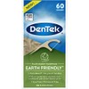 DenTek Earth Friendly Floss Picks, Organic Plant-Based bio-Plastic Handles, Mint,