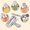 Stainless Steel Pasta Noodle Maker, Portable Manual Operated Noodle Press