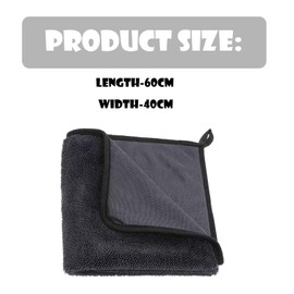 ARROMI 2 PCS Large Bathroom Cleaning Cloth, Magic Wipe, Cleaning Glass, Microfibre Cleaning Cloth for Cleaning Drying Towel Car Detailing, Say Goodbye to Streaks Stains Limescale (40x60cm)