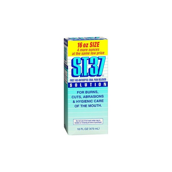 S.T.37 Mouth Pain Relief Solution - 16 oz, Pack of 2