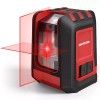 Meterk 49FT Red Cross Line Laser Level Self Leveling Measure