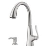 Pfister Pasadena Kitchen Faucet with Pull Down Sprayer and Soap