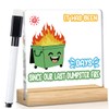 Funny Dumpster Fire Desk Accessories Office Decor 5 X 5