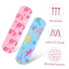 Baluue 5sets Boys and Girls Plasters Self Bandage Wrap Breathable