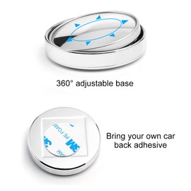 360° Rotary Push Car Rear View Mirror