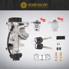 Dasbecan Ignition Switch Lock Cylinder Assembly with Door Lock Cylinders