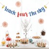 Dalaber Reach Four The Sky Banner, Cartoon Theme 4th Birthday