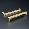 Aibeli 30 Pack Champagne Gold Cabinet Pulls 6.3 Inch Hole