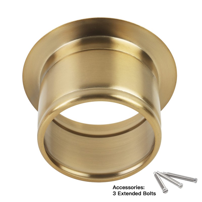 LQS Extended Sink Flange, Deep Garbage Disposal Sinks Flange for