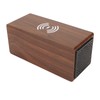 Wooden LED Clock Home Bedroom Brown Digital Alarm Clock with