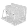 Water Ripple Toothbrush Holder Acrylic Punch Free Wall Mount Toothbrush