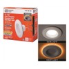 Commercial Electric 6 in. White Integrated LED Recessed Downlight with
