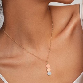 Flvkev Pregnancy Must Haves Necklace, Announcement Pregnancy Gifts for Expecting New Mom, First Time Mama Gifts for Pregnant Women 1st Time Mom To Be Spiritual Necklace Mothers Day Gift