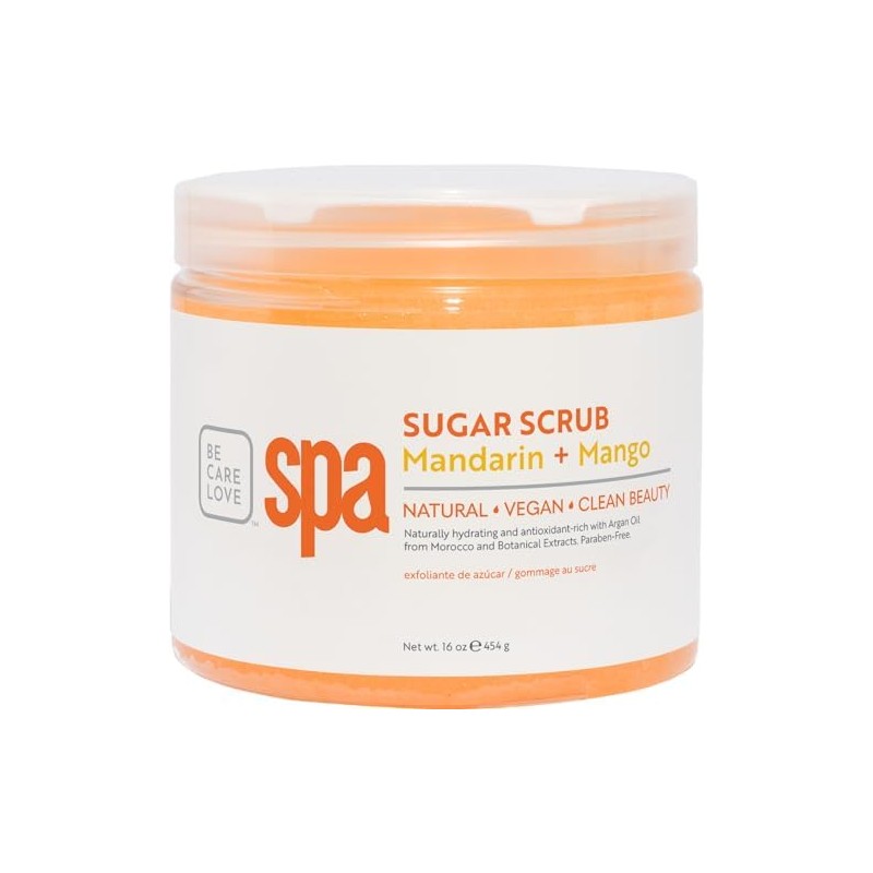Bcl Spa Mandarin And Mango Sugar Scrub, 16 Ounce