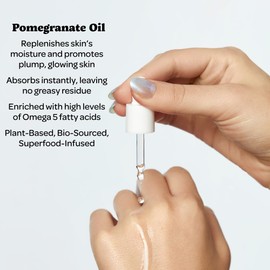 Nailtopia Fresh Moisturizing and Replenishing Pomegranate Oil - Cuticle Oil for Nails - Hydrating Skin and Cuticle Softener - Bio-Sourced - 0.41 oz