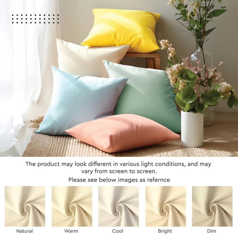 Encasa Homes Cushion Covers 2pc set (45 x 45 cm)