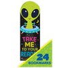 Eureka Take Me to Your Reader Green Apple Scented Bookmarks,
