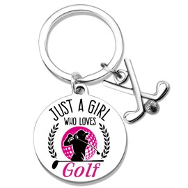 Golf Gifts For Women Girls Funny Gifts For Women Golfers Best Birthday Christmas Gift for Friends Besties Unique Golfs Accessories Fun Golf Themed Keychain Gift for Golfer Cool Golfs Stocking Stuffers