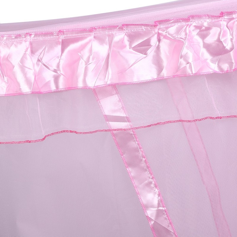 Luxury Princess Four Corner Post Bed Curtain Canopy Netting Mosquito
