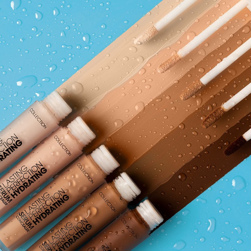 Collection Cosmetics Lasting Perfection Hydrating Serum Concealer, Café