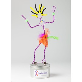 Terry Twisty (Medium Bend) - DIY Creative Wire Statue Kit