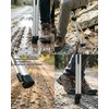 Portable Walking Stick Cane with Seat, Foldable Chair, Lightweight Aluminum,