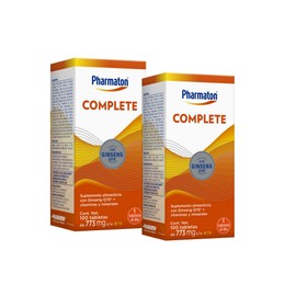 Pharmaton Complete suplemento alimenticio, Gingsen G115+ vitaminas, 200tabs