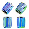 AVERZELLA 4PCS Brass Tire Stem Valve Caps Universal Wheel Valve