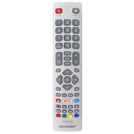 Genuine Remote Control Compatible with Sharp Aquos 4K HD Smart TV 40BG3K