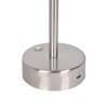 TREATLIFE HOME with Rechargeable LED Table Lamp, Stylish Brushed Nickel