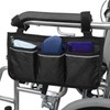 Wheelchair Side Bag with Pockets Mobility Aid Wheelchair Accessories Bag