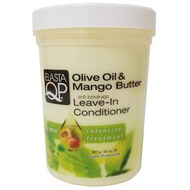 ELASTA QP Olive Oil & Mango Butter Leave-In Conditioner, 32oz