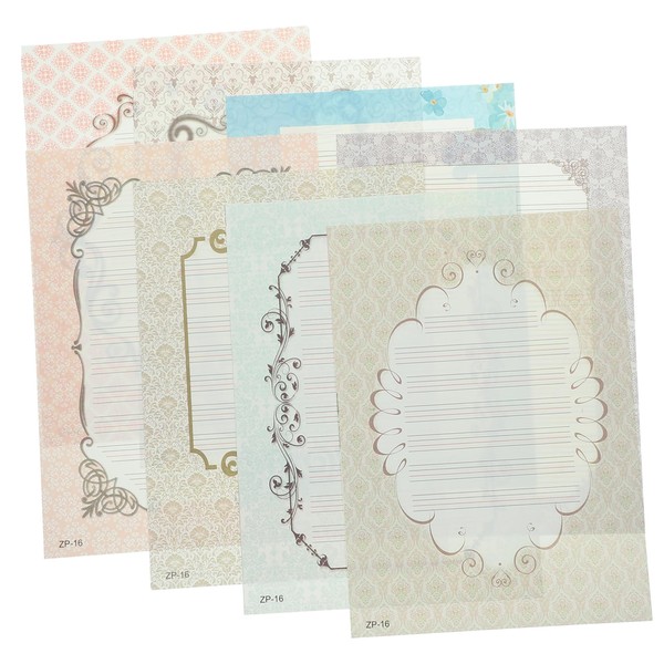 VILLFUL 32 Sheets A4 English Calligraphy Practice Paper for Teens