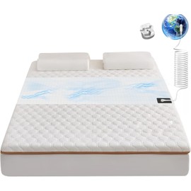 UCMDA Grounding Bed Sheet, 90% Organic Cotton + 10% Pure Silver Fiber, Grounding Mat with Grounding Cable, Conductive Sheet for Better Sleep - 68×132CM